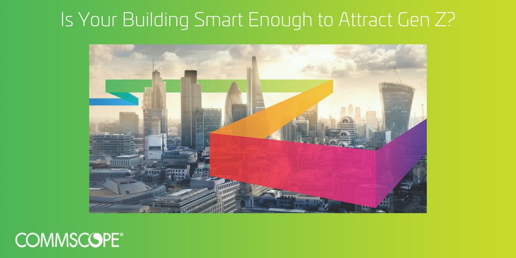 CommScope's tweet image. #GenZ is attracted to companies with #technology integrated into the #workplace. Read Laura Chen's blog ow.ly/ZVrm30liS19 #CommScope