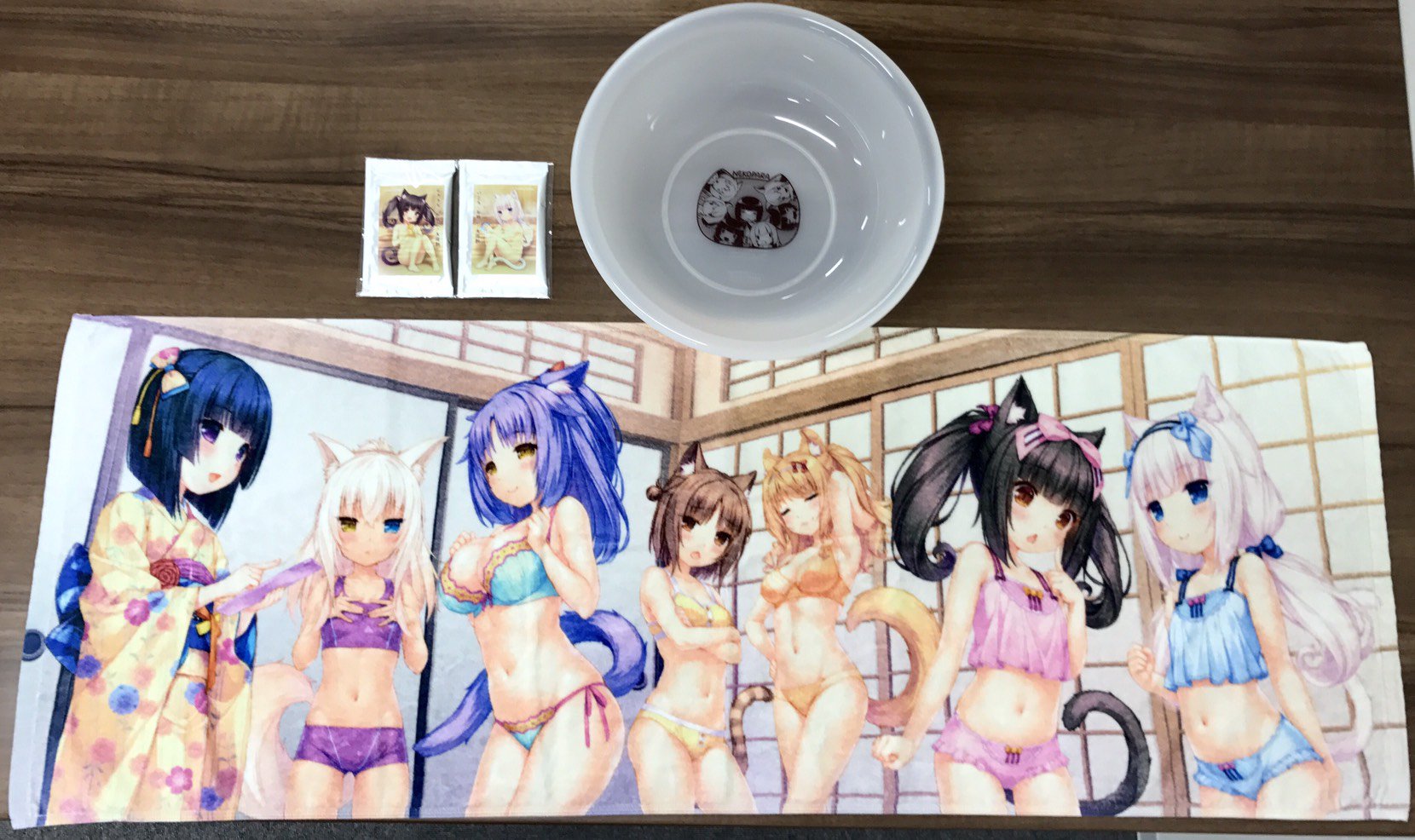 (新品・未開封)ネコぱら　お風呂セット　さより 未開封品 ネコぱら B3お風呂ポスター 4枚セット さより - メルカリ