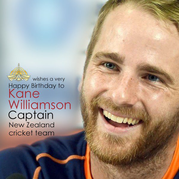 Happy birthday Kane Williamson. 