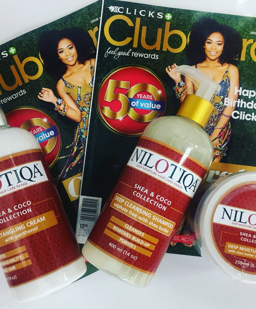 nilotiqa's tweet photo. Struggling with dry hair... damaged hair... breaking hair?

Step into a @Clicks_SA Store and try the @Nilotiqa Deep Moisture #HairCare

#NaturalHairCare #TransitionWithUs #AvailableAtClicks 💫 https://t.co/KE80D5nHPm
