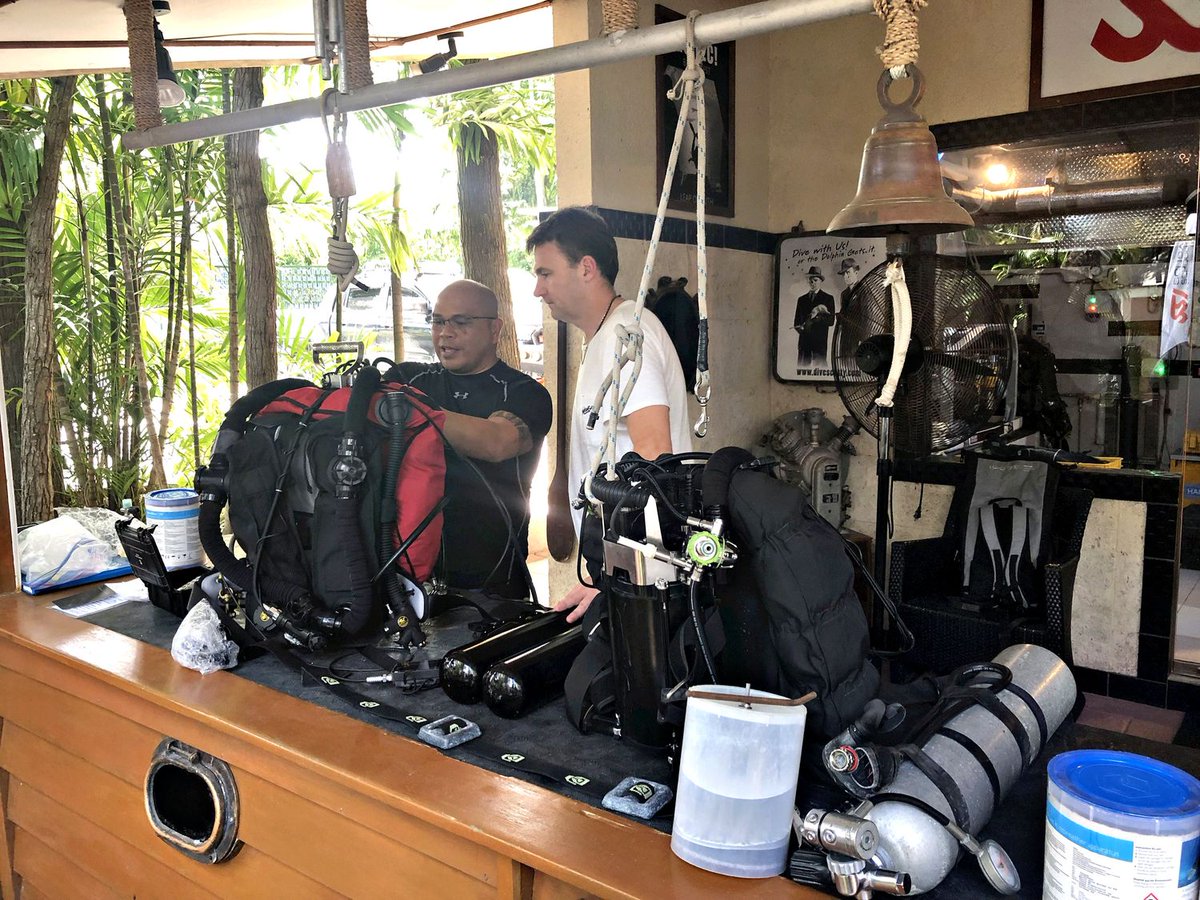 divescotty's tweet photo. From Philip Badar: Mark begins his #CCR #Tec40 #course today. Welcome to the silent #underwater world with no bubbles!
Want to learn the Tec40 #Closed #Circuit #Rebreather course? Book with us now: https://t.co/q44nsYIrqv https://t.co/BOha0h6LSU