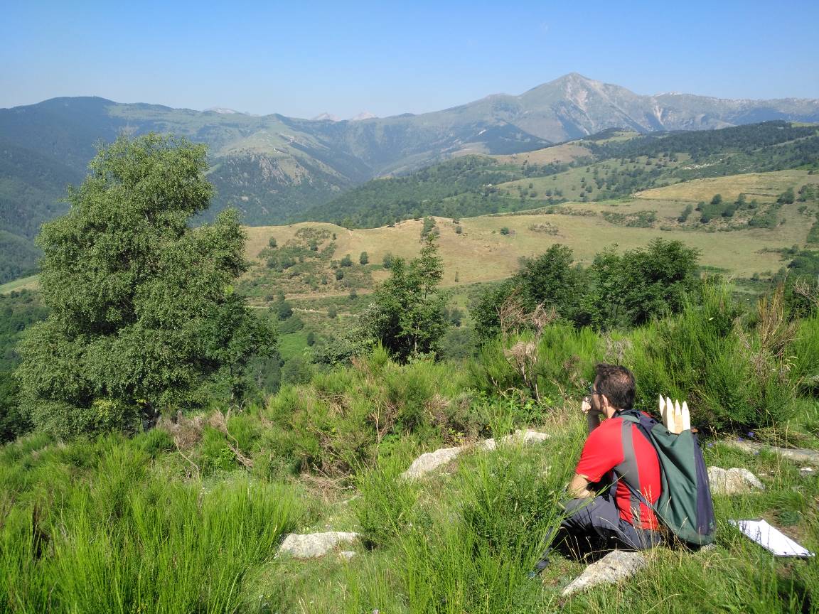 Un ratet de descans...vistes impressionants