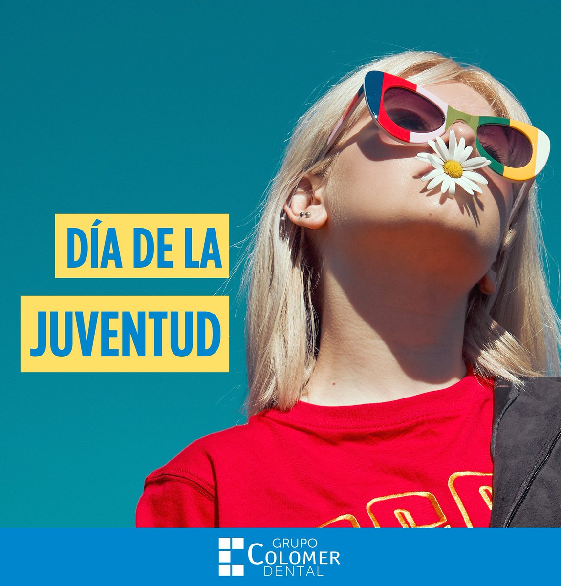LA SALUD ES JUVENTUD
No hay mejor forma de sentirse joven que sentirse SANO, disfruta hoy del #DíaInternacionaldDeLaJuventud #ColomerDental #Sunday