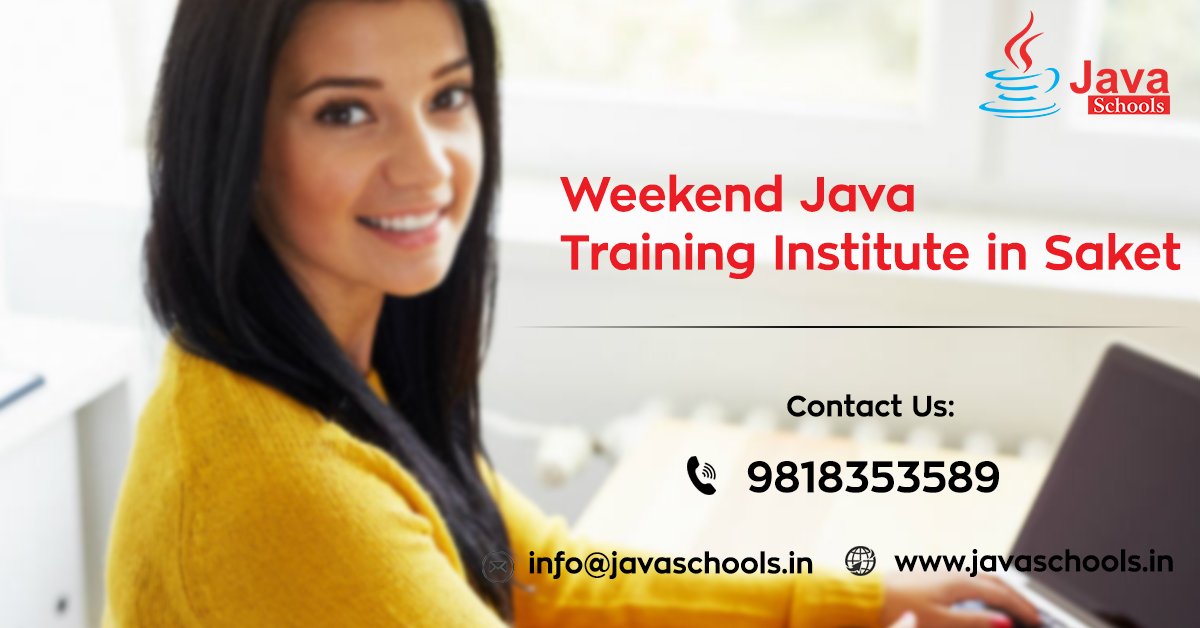 AmeliaB80692486's tweet image. Weekend Java Training Institute in Saket | #JavaSchools
Visit Here: javaschools.in/software-train…
Call @ 9818467801
#JavaInstitute #JavaCourse #JavaTraining