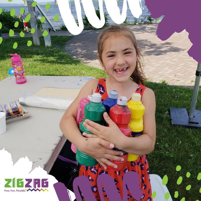 BBBS_BGC's tweet photo. The sun is shining ☀️ and the Zig Zag team is ready for a fun filled day in Nelson! 

Join in from 10AM-2PM, no pre-registration required, just remember to wear sunscreen and to bring water and your lunch! https://t.co/yJUl9v9TmS