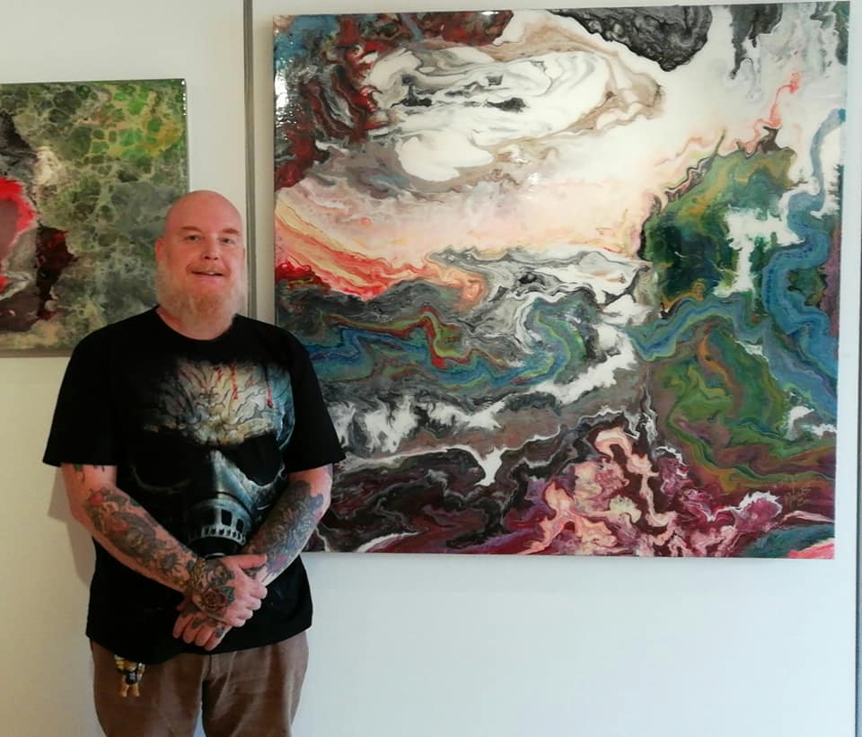 This Saturday (the 11th) I will be at the <a href="/cynonvalleymus/">Cynon Valley Museum</a> gallery to talk about my paintings and what they mean, and explain what the ultra-violet aspect is about, I will be there from 11am till 1pm If you are interested in hearing about my work.