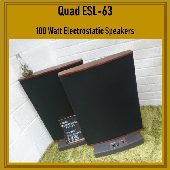 quad esl 63 dimensions