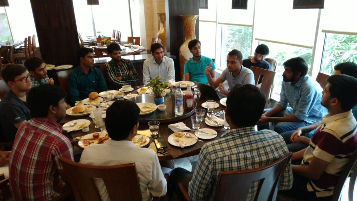 Today Google Local Guides meet-up held at Radisson Blu Hotel Indore. Total 11 Local Guides from the city came to attend this meet-up, Google Map Product Team arranged this meeting and for the first time in Indore. @localguides #localguidesconnect #localguides