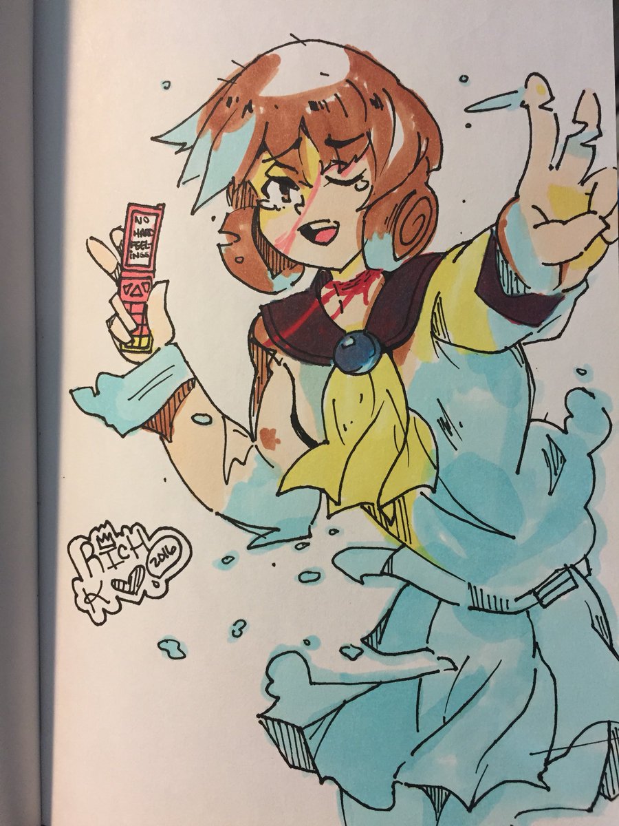 Richkeyan's tweet image. Old art 
#corpseparty