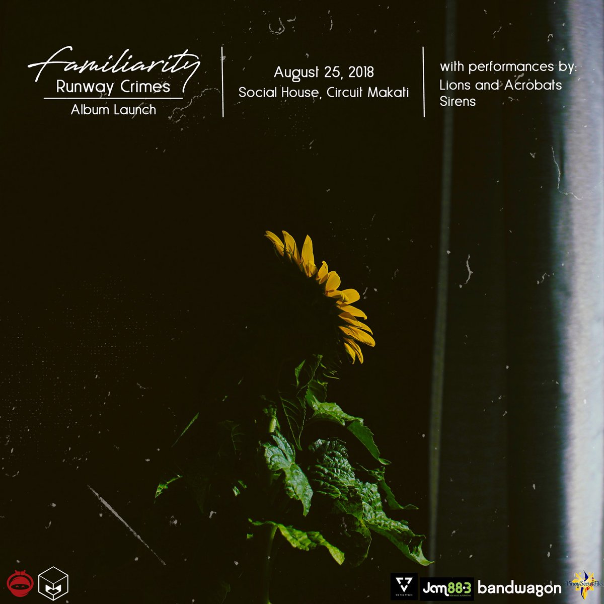 Would love to see you there 🌻 
#RunwayCrimesFamiliarity