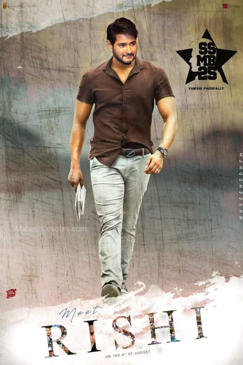 CrazyDHFM's tweet photo. #HBDMaheshBabu
#SSMB25FirstLookCountdownBegins #SSMB25Teaser #MeetRishi https://t.co/M2Ewjh8TxC