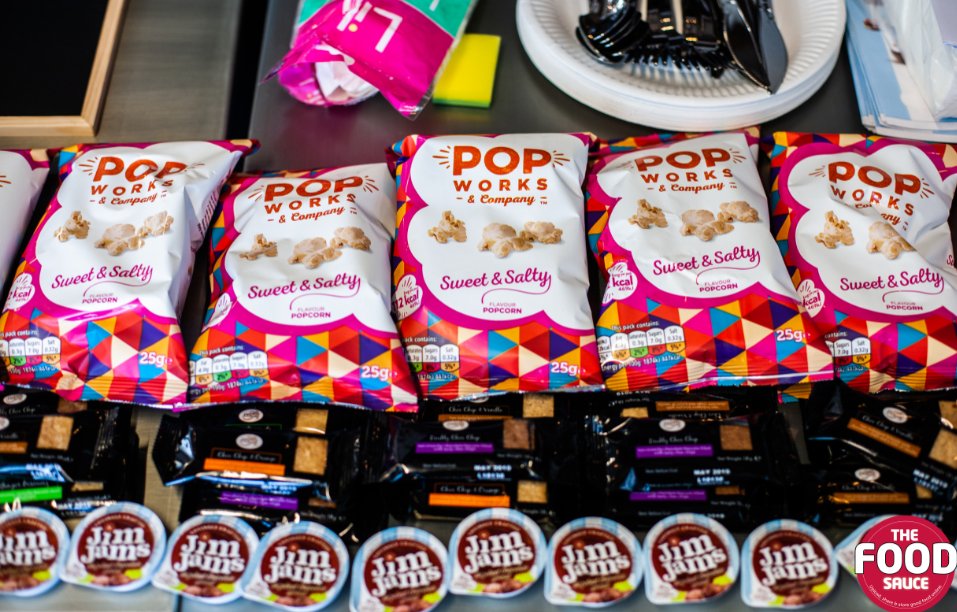 TheFoodSauceUK's tweet image. Goodies galore at our #Food2Go pop-ups! #TheFoodSauce @workdotlife #Londonfields @CafeBronte @PopWorksUK @JimJams_Spreads