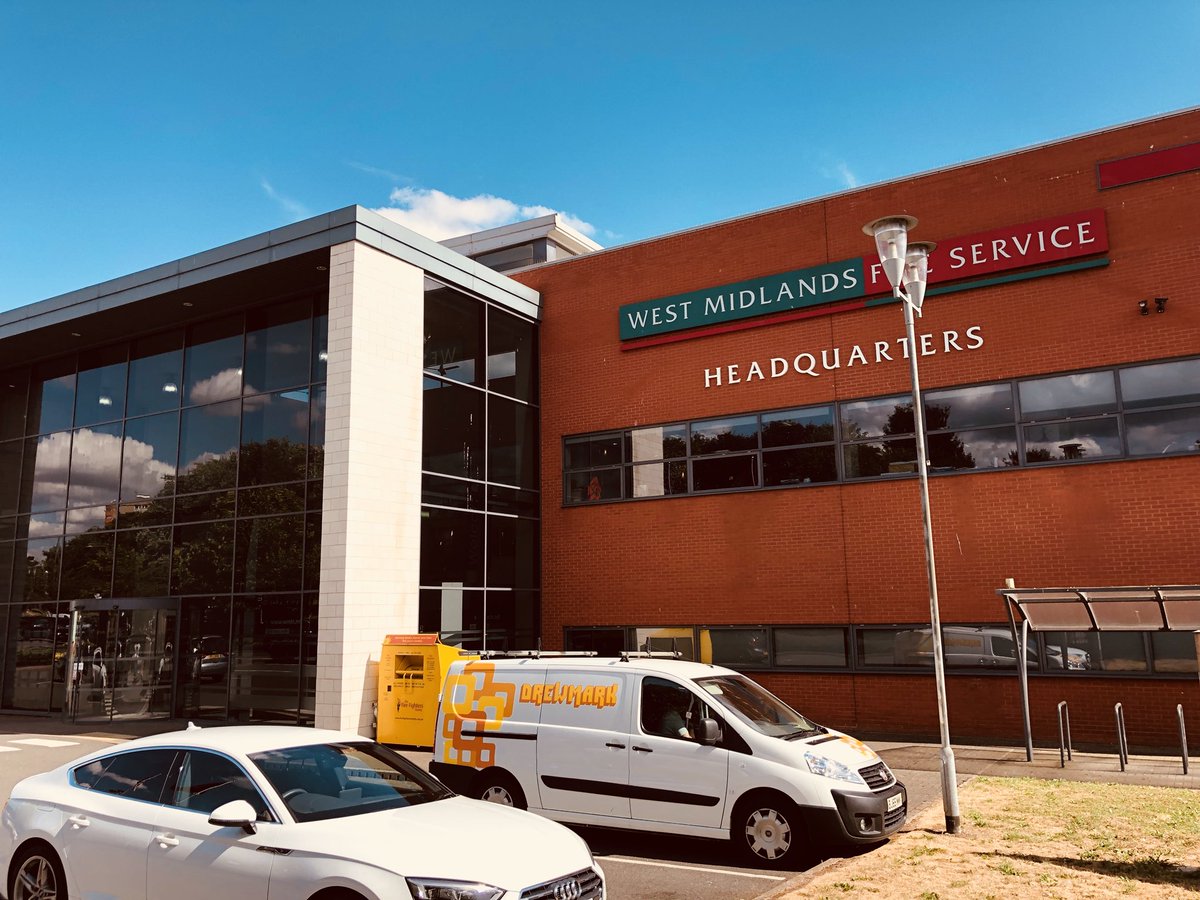 Excellent meeting at West Midlands Fire Service yesterday. Discussing a new partnership moving forwards for the #NewWorldCollective 💥
