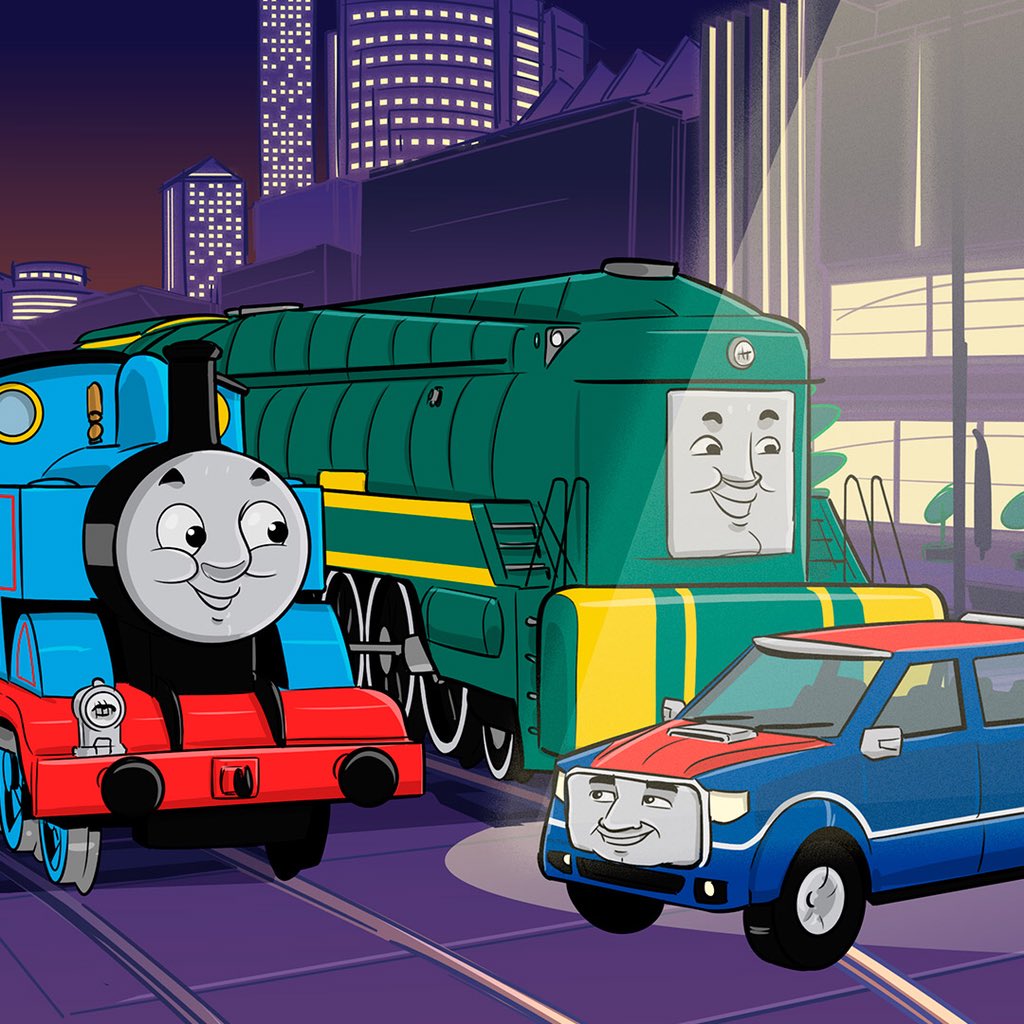 The second series of Thomas &amp; Friends’ AFL Adventure has launched on youtube.com/aflkids Richo &amp; Sabrina are back as Shane the Train and Tracy the Tram. Joining them this year is Gary Ablett as Gary the Ute! #AFLxThomas