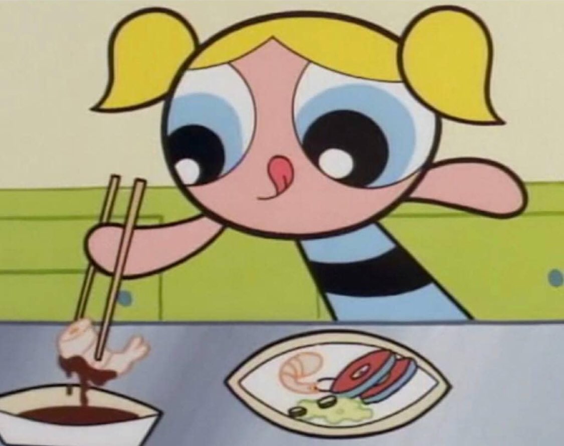 lavecinarubia's tweet photo. Burbuja es capaz de comer con palillos y no tiene dedos.
Yo no soy capaz de pintarme igual los dos ojos con el eyeliner y tengo diez. https://t.co/vGUcAmPzGw