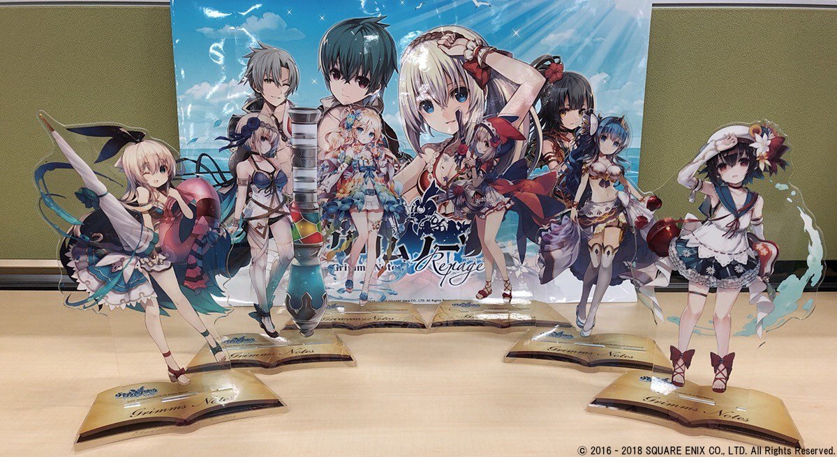 グリムノーツ ビッグアクリルスタンド アクスタ エルノア サマー