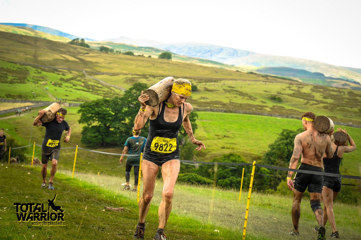 OCRbyBuffy's tweet photo. Having fun @TotalWarriorUK last weekend.  Great fun. https://t.co/eJRIqkqidR