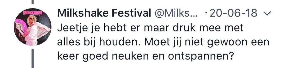 Bijzonder professionele omgang van @Milkshake_Fest met bewoners van <a href="/AmsterdamNL/">Gemeente Amsterdam</a> 😳 <a href="/020West/">Stadsdeel West</a> @MelanievdHorst <a href="/Pretpark020/">Pretpark Amsterdam</a> #Westerpark