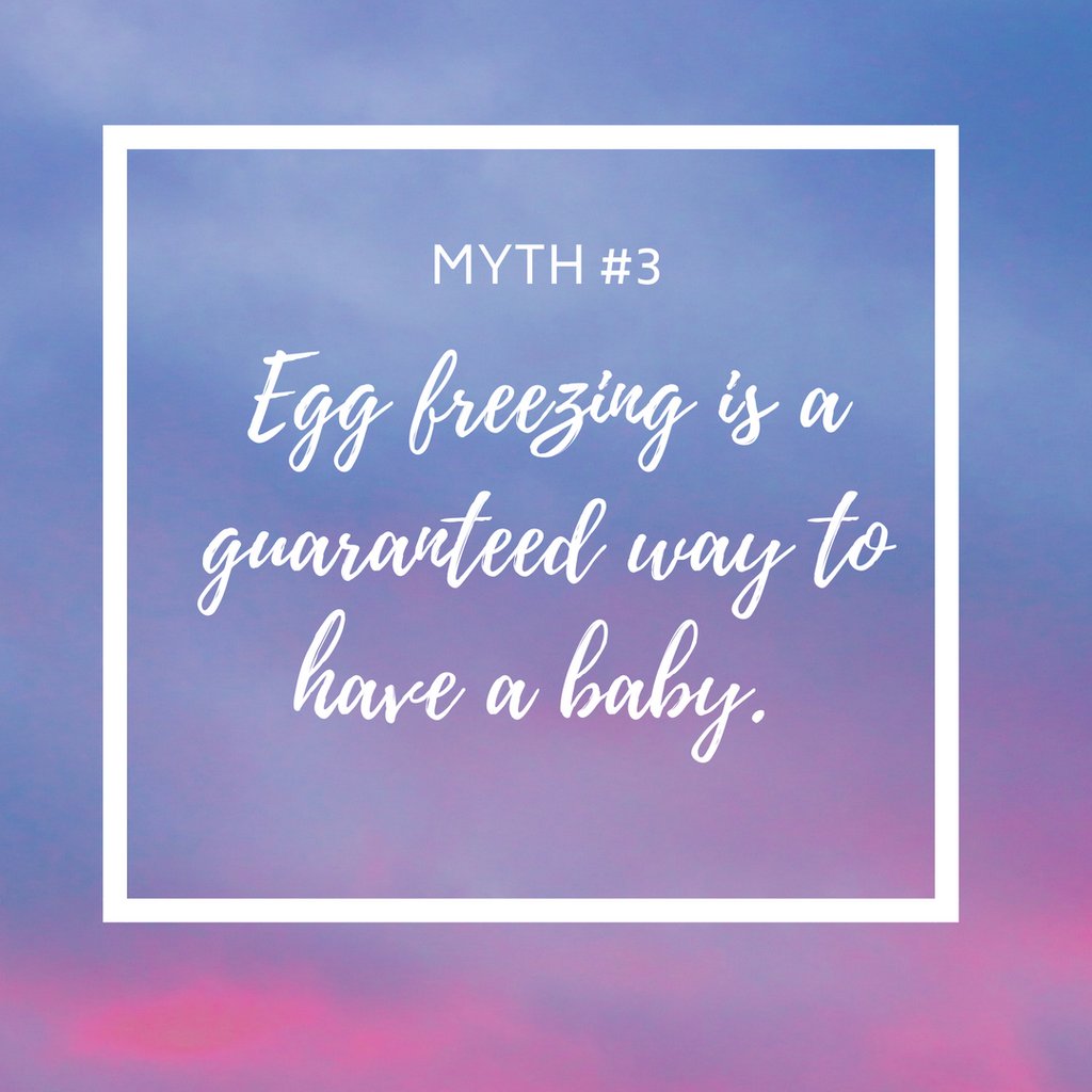 Egg freezing is certainly game-changing in terms of fertility advancement but it does not guarantee a baby and there are many factors that affect success.

#infertility #eggfreezing #fertilitymyths