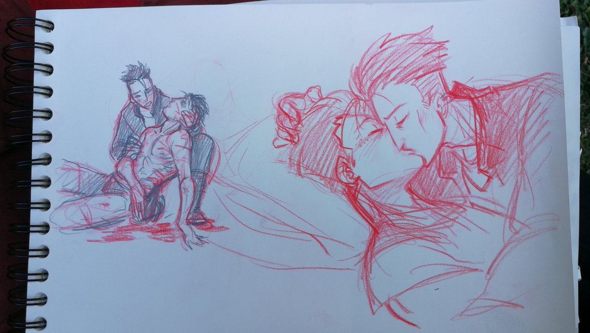 NephylaLocura's tweet photo. Antoine&Ciulin, my Vitamin Boys 🥑🥕♥️#summersketches #RPcharacters https://t.co/z82IcUoGHg