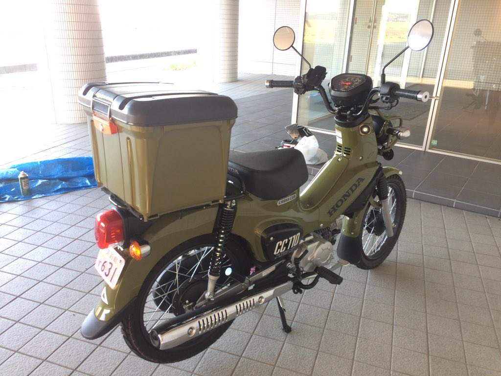 6R_ncec_rau's tweet photo. 郵便配達仕様からの卒業
#クロスカブ110
#rvbox https://t.co/xMh3UoPVc0