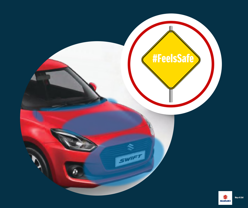 Suzuki_ZA's tweet photo. Some #WednesdayWisdom on the All-new Swift to give you #AllTheRightFeels:
The spunky hatchback is created with an impact-absorbing bonnet, which is designed to remit pedestrian head and leg injuries in an event of a collision #FeelsSafe
#WayOfLife
#SuzukiSA https://t.co/SjUF80Tr5e