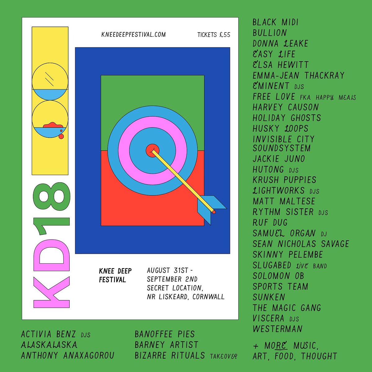 BizarreRituals's tweet photo. So pumped for @Kneedeepfest this year - hellova lineup! we're doing a takeover on one of the stages on Sat night, so come through for a dance. tickets available here https://t.co/sd6RGomJuB #bizarrerituals #kneedeepfest #kd18 #party #festival #kernow #cornwall #dance #music https://t.co/SzgbiiVSK2