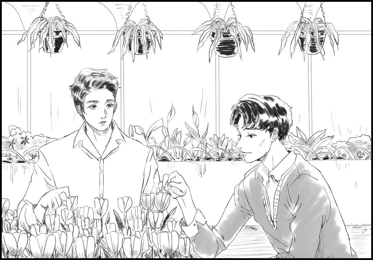 one of my pieces for #svtbb2018 inspired by the fic, Snap, Crackle &amp; Pop! :-) #cheolseok