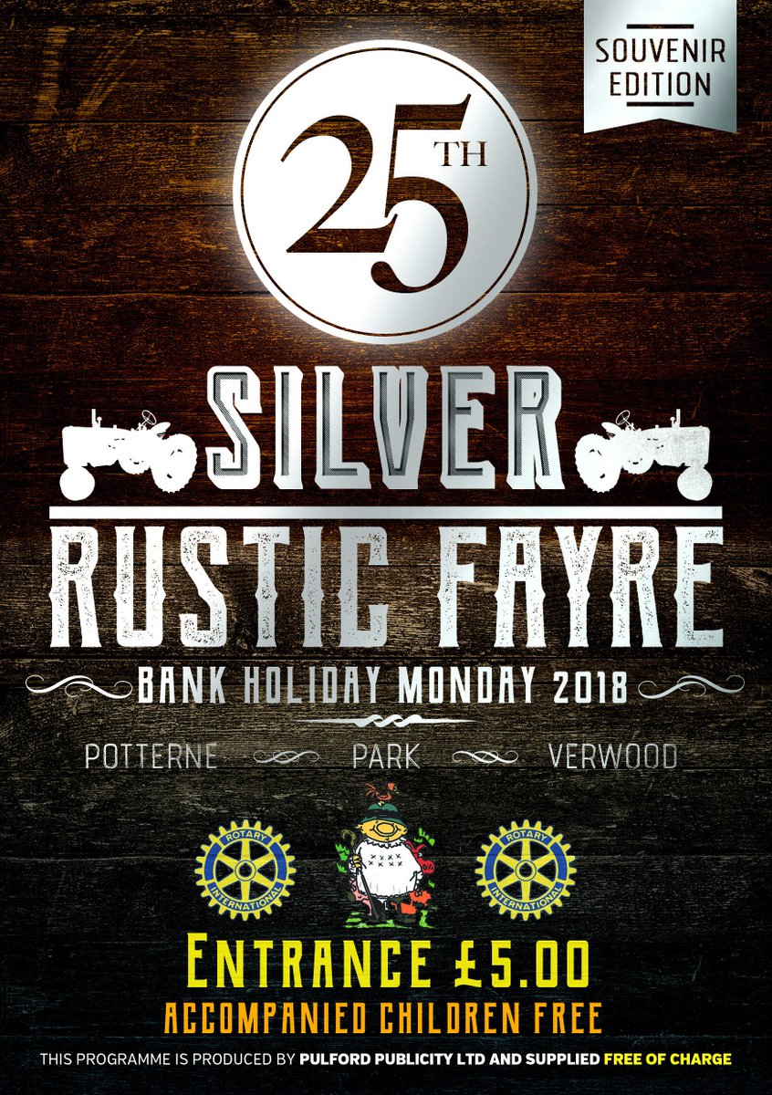 Pulford Publicity (@pulfordpub) on Twitter photo We are proud to present you the Silver Verwood Rotary Rustic Fayre pulfordpublicity.co.uk/publications/r… <a href="/Rotary/">Rotary International</a> #verwood #rusticfayre #verwoodrusticfayre #rotaryclub We are proud to present you the Silver Verwood Rotary Rustic Fayre pulfordpublicity.co.uk/publications/r… <a href="/Rotary/">Rotary International</a> #verwood #rusticfayre #verwoodrusticfayre #rotaryclub