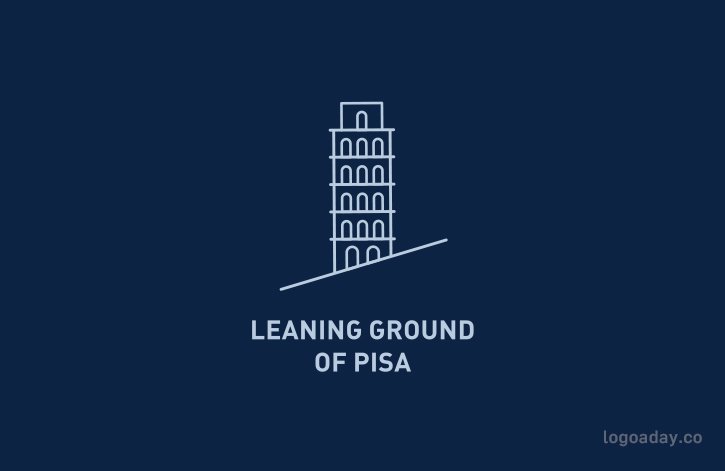 logoaday's tweet image. Leaning Ground of Pisa logoaday.co/leaning-ground… #pisa #pisatower #leaningtowerofpisa #italy #design #logo #logodesign #logoaday #branding #rebrander