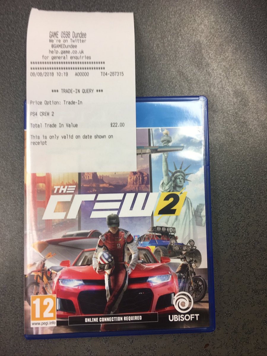 GAMEDundee's tweet photo. ‘Raced’ to completion in #TheCrew2 or have you ‘incredibly’ completed LEGO #TheIncredibles already? Trade them in with GAME while they’re hot! They’re currently worth £22 and £26 in instore credit! #TradeInAtGAME https://t.co/UBC4qTYeSl