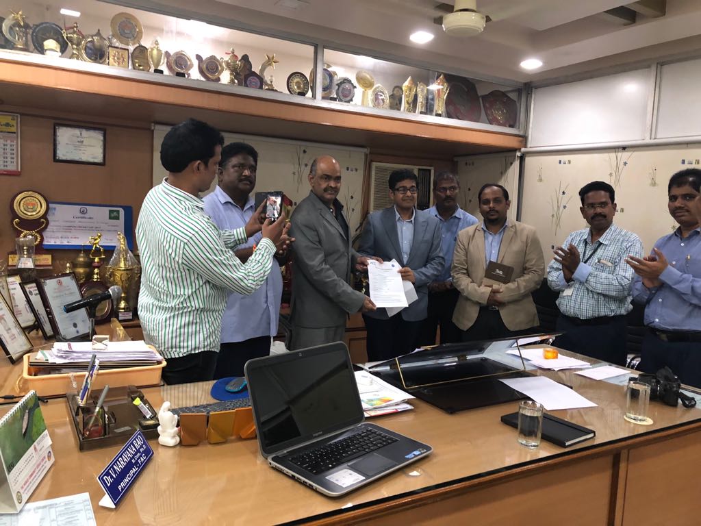 talllyeducation's tweet photo. Our partner- Academy of Computer Education have signed a MOU with the KBN College Vijayawada to assess and certify their students through Tally Certification. Under this association, training and #TallyACE Combo certification will be offered to the students of the college. https://t.co/Biywzz1VoG