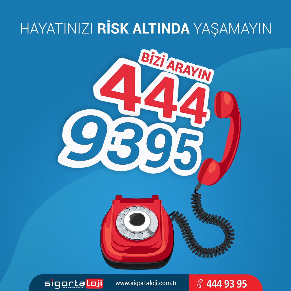 Bizi arayın risk altında yaşamaktan kurtulun!
sigortaloji.com
#Sigortaloji #Kasko #Sigorta #Sigortacı #DASK #Emtia #TrafikSigortası #SağlıkSigortası #NakliyatSigortası #Sağlık