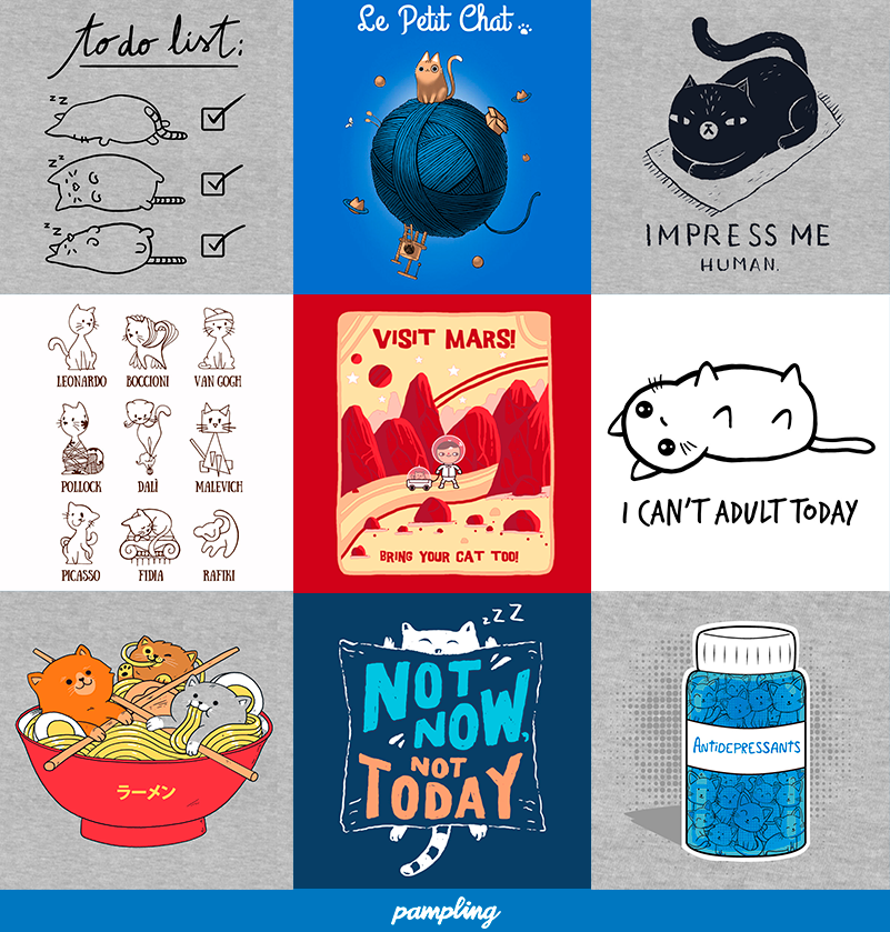 Pampling_France's tweet photo. 🎁 Tirage au sort 🎁

Pour célébrer la #journeeinternationaleduchat 🐱 nous tirons au sort 1 T-shirt à choisir depuis ce lien : https://t.co/G3KDZAA70h

1⃣ RT
2⃣ Follow @Pampling_France 
3⃣ Mentionne un ami qui aime les chats 🐈

Fin ce soir ! https://t.co/FPaQMByUF6