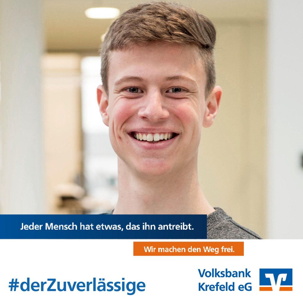 VB_Krefeld's tweet photo. 🆕👋Niklas Lenzen - #Azubi18 
#18Jahre, #hilfsbereit, #zuverlässig, #teamfähig
"Ich spiele gerne Fußball und Handball." https://t.co/N7d9WAu8c7