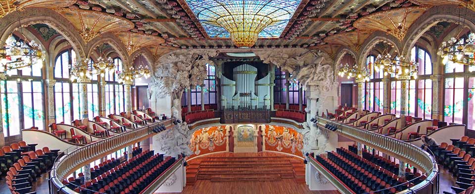 CAccesible's tweet photo. Palau de la Música de #Barcelona obra cumbre del Modernismo https://t.co/5kYGXcfNjj @BCN_Accessible @VisitBCN_ES @catexperience @palaumusicacat @entitatecom @CocemfeBCN https://t.co/xk2nZ7geEK