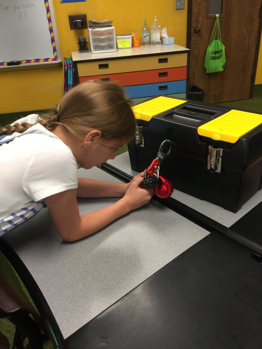 SueDeLong5's tweet image. Can the 5th grade AIM students solve the Muggle Mystery and Breakout in 45 min.? #5thAIM #problemsolvingfun #Makeitcount @CPElem