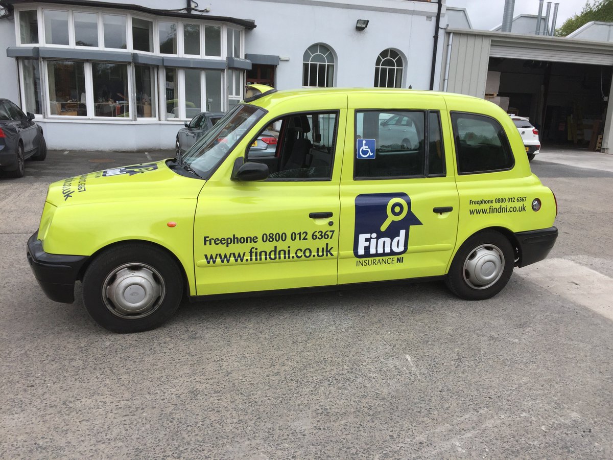 alexanderboyds's tweet image. This vibrant taxi wrap is sure to brighten up a rainy day. We produced it for @FindInsuranceNI!

findinsuranceni.co.uk 

For all your business vehicle #advertising needs contact us today: info@alexanderboyd.com

#carwraps #vinyl #marketing #print #belfast #dublin #brand