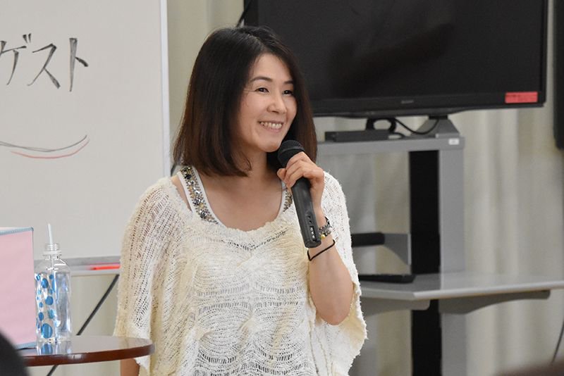 境界のrinne 魂子役などで活躍中のゆきのさつきさんが 卒業生声優ゲストトーク 放送声優科スペシャル体験入学 に登場 トークショーの様子 ゆきのさつき 放送声優科 アナ学 声優 境界のrinne フルメタ 東放学園 Scoopnest