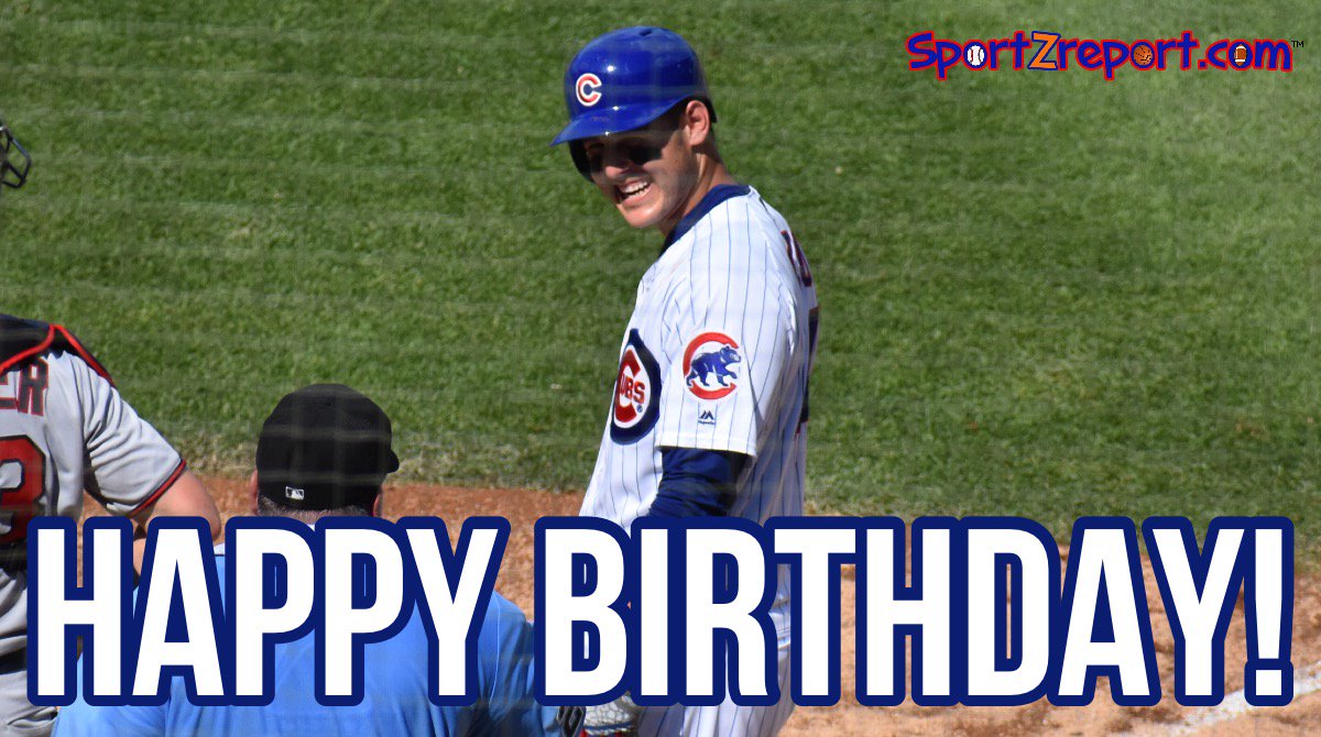 Happy 29th Birthday, Anthony Rizzo!! 