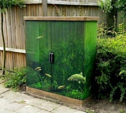 Alliander's tweet image. We geven toe; onze #elektriciteitshuisjes zijn niet altijd even knap. Daarom stellen we de ruimtes van @LianderNL soms beschikbaar aan #graffiti-artiesten. Resultaat: een mooier straatbeeld én de ruimtes worden minder beklad en beplakt #winwinsituatie