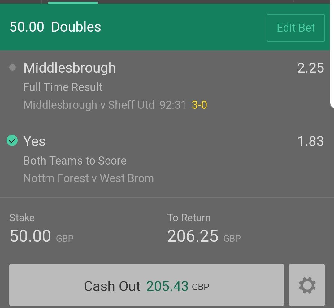 Tips2018Footy's tweet image. Yesterdays daily double ⚽️