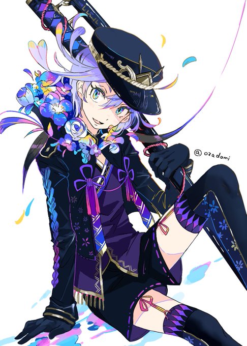 花と軍服のtwitterイラスト検索結果 古い順
