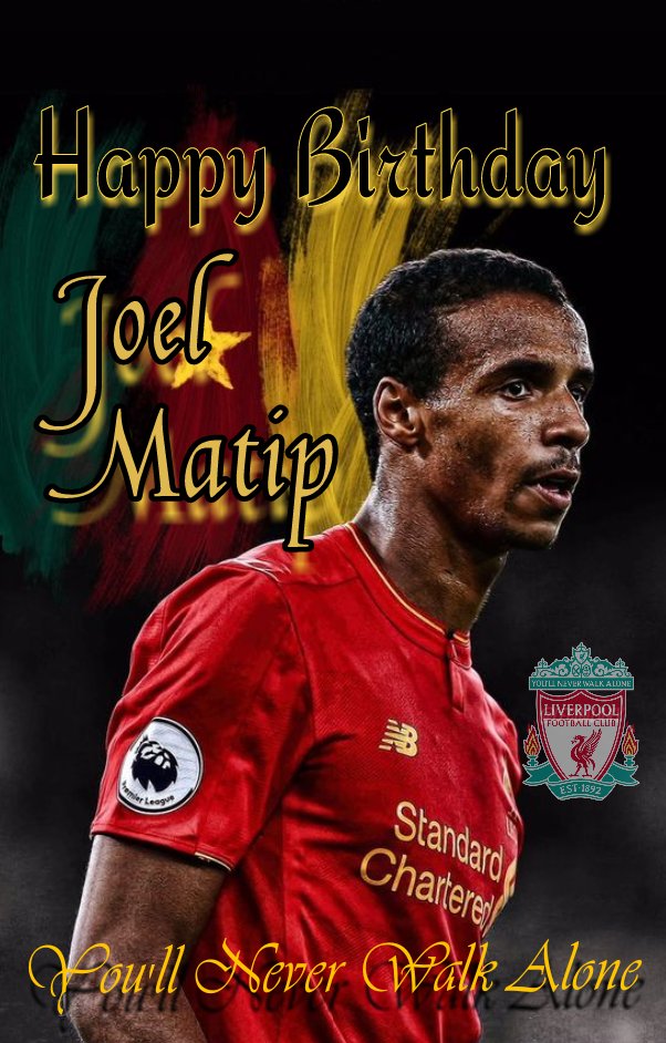 HAPPY BIRTHDAY JOEL MATIP who turns 27 today          Have a fantastic day! 