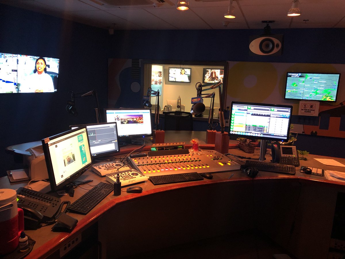 When we are not doing Radio, we have enough screen power to launch rockets...#willneedcokebottleglasses