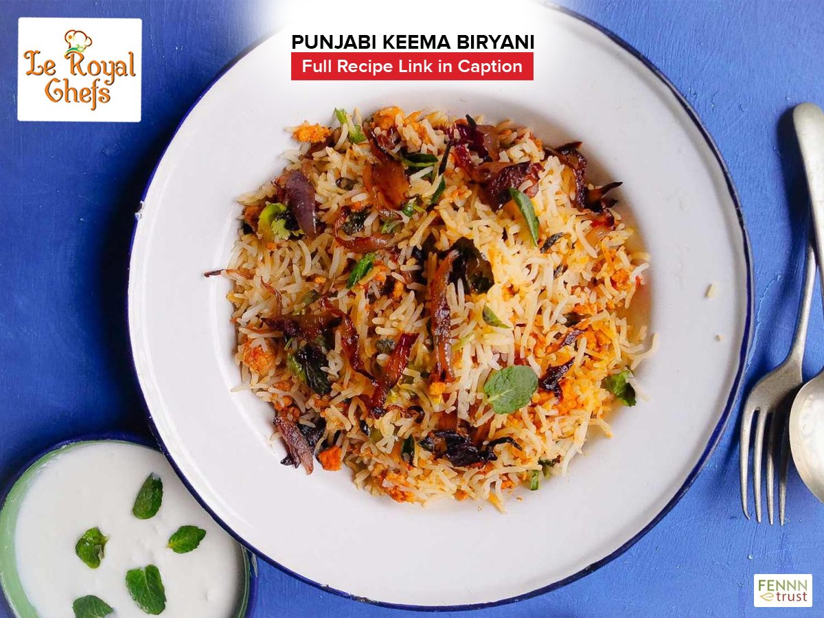 leroyalchefs's tweet photo. How about trying a new Punjabi Keema Biryani recipe? Full Recipe here- https://t.co/BGiPKOyrOn
We'd love to know how did it turn out, share pictures with us now.
#leroyalchefs #royalchefs #anjeerialootikki #recipe #culinary #bestchefs #chefs https://t.co/1h72IoP8uD