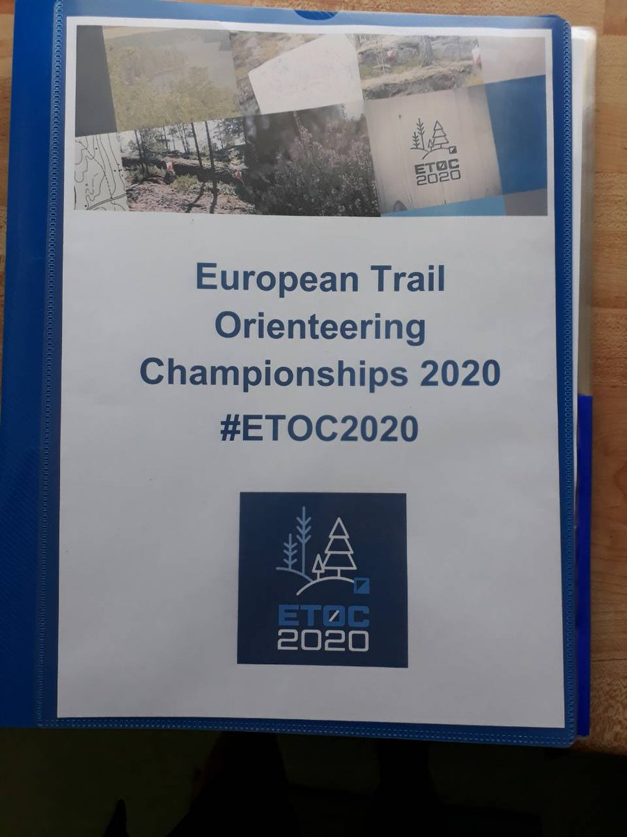 etoc2022's tweet photo. Next week, our National Controller Jari Turto (World Champion 2013) will visit the terrains together with us! Exciting times 🤩This is the folder he will get - sorry we can only show you the two first pages 😂
Good luck everyone at #WTOC2018! 
#ETOC2020 #Kisakallio #TrailO https://t.co/v99WeLvqh3