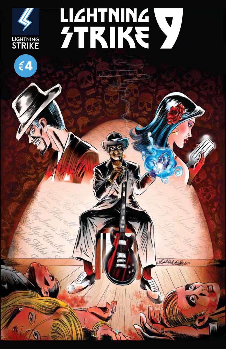 LSComics's tweet photo. "Lightning Strike Presents" Volume 9

Including stories from:
AJ. Rojek, E. McAuley, P. Madden 
Art by 
F.S. Anacleto, A. Chacko, W. Thompson, R. Carey 
#comic #Comics #independent #writer #art
#lightningstrikecomics

@comicbookboom @mapscauley @MaddenPhilip @Mansloth @whackoink https://t.co/hZdgQoA9ZD