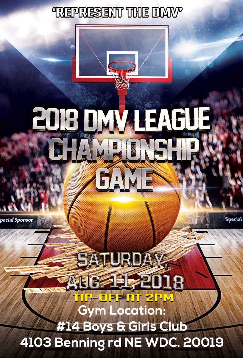 DmvSportsCenter's tweet photo. 2018 DMV LEAGUE PLAY-OFFS

Lastnight, the #1 seed Drop-Off defeated #8 Team Guardian in a heated matchup and #4 seed K&amp;C All-Stars defeated #5 Unity.

Both winning teams advance to the Semi-finals to play against the winners of tonight’s Games.

7pm &amp; 8pm Games TONIGHT 💪🏾🏀💯 https://t.co/PV3YEUIuF5