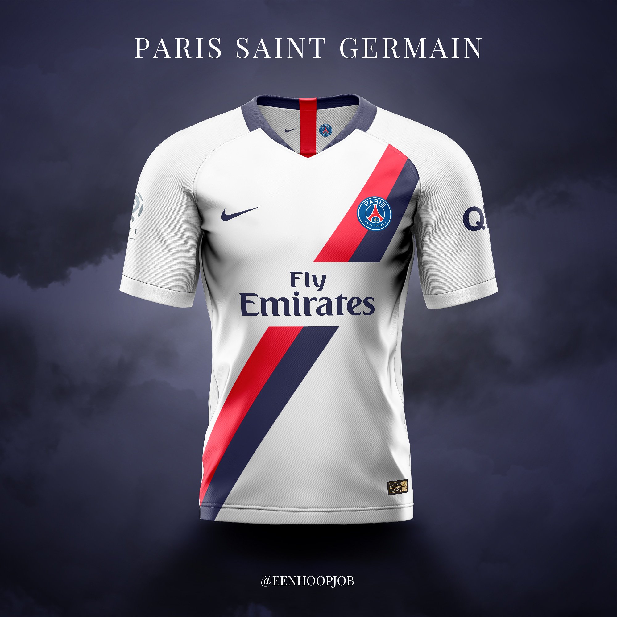 Paris Saint-Germain Kits, PSG Shirt, Home & Away Kit